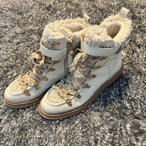 Sam Edelman Circus Shearling-Lined Boots NWOT Sz 9